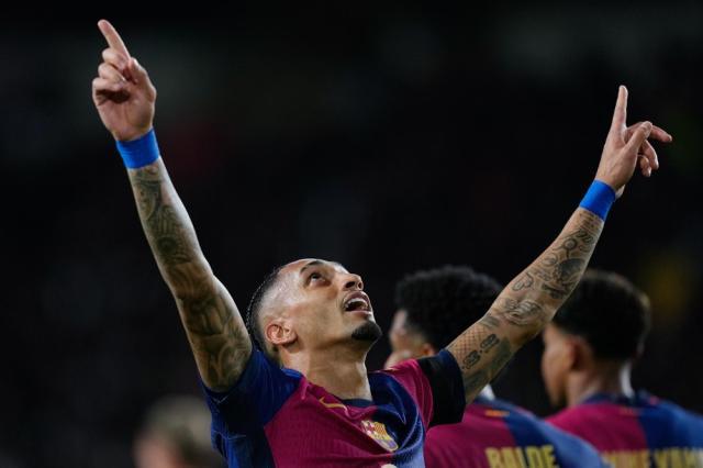 领跑欧冠射手榜 拉菲尼亚成金球奖最热门候选人？